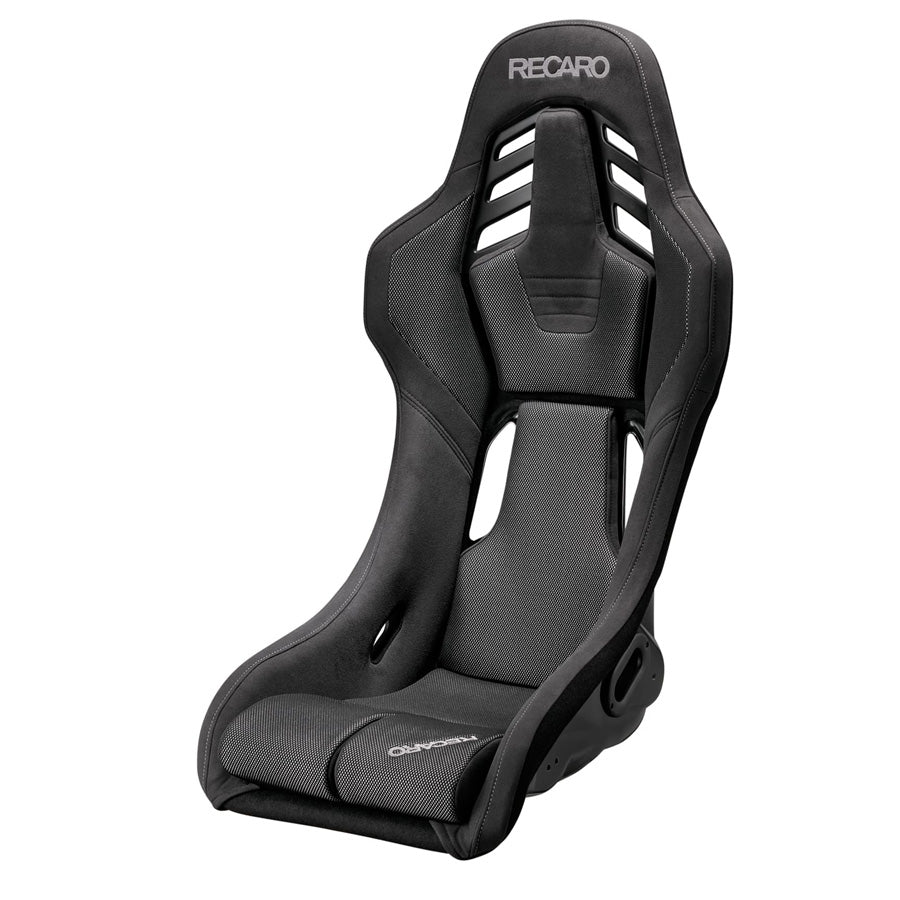 Recaro RSS BK Large FRP Seat in Kamui Black x Brilliant mesh Silver | 81-089-67-642-0